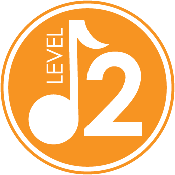 Kindemusik Level 2 Logo