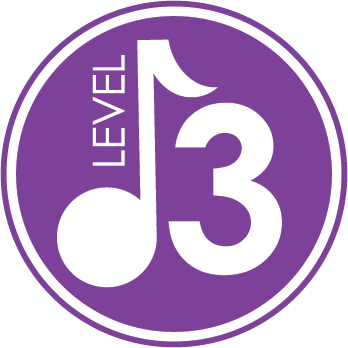 Kindemusik Level 3 Logo